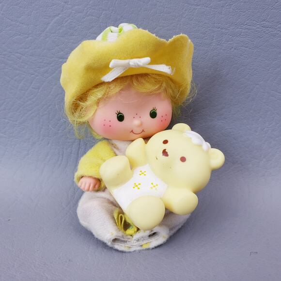 Strawberry Shortcake Butter Cookie Doll /Pet Jelly Bear Vintage Kenner 1979 Doll - Picture 1 of 10